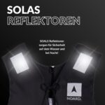 NOARD Schwimmweste Black Edition 50N – ISO 12402-5 zertifiziert für 25–120 kg – Bild 3