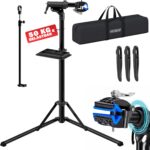 Monzana® Fahrrad-Montageständer Profi 50 kg – Höhenverstellbar für E-Bikes & Mountainbikes
