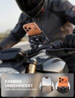 Lamicall Motorrad Handyhalterung mit Vibrationssdämpfung – 360° Halter für iPhone & Smartphone – Bild 3