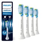 Philips Sonicare C3 Premium Plaque Defense Ersatzbürstenköpfe – 4er-Pack, Weiss