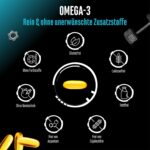 Omega-3 Fischöl 4000 mg – 300 Kapseln mit 80% Fettsäuren, EPA & DHA – GEN German Elite Nutrition – Bild 5