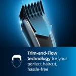 PHILIPS Hair Clipper Series 7000 mit DualCut & Trim-n-Flow Pro – Präziser Haarschneider für Herren (HC7650/15) – Bild 4