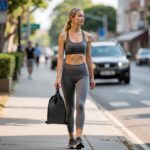 POWER GUIDANCE Widerstandsbänder Set 6er – Fitnessbänder mit Türanker & Tasche – Bild 8