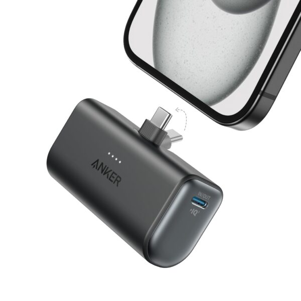 Anker Nano Powerbank 5000mAh mit 22.5W – Dual USB-C Schnellladung für unterwegs