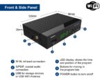 EDISION Proton S2 Plus Full HD Satelliten Receiver DVB-S2 – FTA Receiver mit 2in1 Fernbedienung – Bild 3