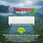 Split Klimaanlage 9000 BTU HANTECH H-PRO – Heizen & Kühlen für bis zu 30 m² – Bild 8