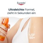 Eucerin Oil Control Body Sun Spray LSF 50+ – Transparenter Sonnenschutz für Sportler – Bild 2