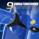 Prostata Vibrator mit Penisring & KI-Steuerung – 9x9 Modi für intensive Stimulation – Bild 4