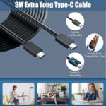 DiHines 25W USB-C Ladegerät 2er-Pack mit 3M Kabel – Samsung Galaxy Schnellladeset – Bild 4