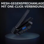 Sena Spider RT1 Mesh Kommunikationssystem – Motorrad Intercom bis 8 km Reichweite – Bild 2