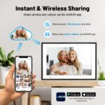 Anna Bella WiFi Digitaler Bilderrahmen 10,1 Zoll – HD-Display mit App-Steuerung – Bild 5
