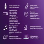 Philips AVENT Connected Babyphone SCD951/26 – HD-Kamera mit Nachtsicht & Secure Connect – Bild 7