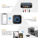 1Mii B06 Plus Bluetooth HiFi Empfänger – aptX HD & 3D Surround für Stereoanlagen – Bild 6