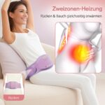 Comfytemp Wärmegürtel 16x150cm mit 5000mAh Akku – Kabellos für Bauch & Rücken – Bild 3