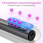 POFIBO Kabellose Nagelfräser 35.000 U/Min – Profi Maniküre Set mit 12 Aufsätzen – Bild 4