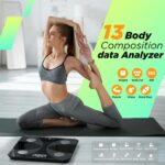RunSTAR Körperfettwaage mit 13 Werten & App – Digitale Personenwaage bis 180 kg – Bild 5