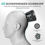 kensen Kopfrasierer Herren – 6D-Schwimmkopf, wasserdicht & 160 Min Akkulaufzeit – Bild 6