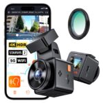 VANTRUE E1 Pro 4K HDR Dashcam mit Sony STARVIS 2 – Kompakte Autokamera mit CPL, GPS & Parküberwachung