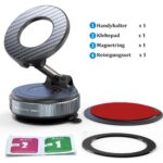 PlusAcc Vakuum Handyhalterung Auto mit MagSafe – 360° drehbar für iPhone & alle Smartphones – Bild 7