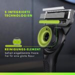 Gillette Labs Nassrasierer für Herren mit Reinigungselement – Premium Rasierer mit 5 Klingen – Bild 3