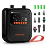 Aurethryon Elektrische SUP Pumpe 20 PSI mit Akku & 12V – Hochdruck Luftpumpe für Paddleboard