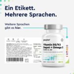 Vitamin D3 K2 & Omega-3 5000 IE – Hochdosiert mit K2VITAL® & Fischöl für Knochen & Herz – Bild 8