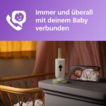 Philips AVENT Connected Babykamera mit App – Verschlüsselt, HD-Nachtsicht & Gegensprechfunktion – Bild 3
