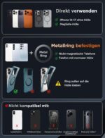 MSXTTLY Vmag S3 Magnetische Handyhalterung Auto – Dual-Fold-Arm für iPhone & Android – Bild 6