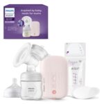 Philips AVENT Elektrische Einzelmilchpumpe SCF395/31 – Klinikqualität mit Natural Motion
