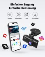 REDTIGER F7NP Dashcam 4K/2,5K Vorne & Hinten – Dual-Kamera mit STARVIS 2 & GPS – Bild 5