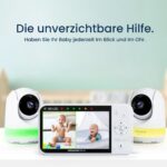Babysense Babyphone 720p HD mit 2 Kameras – WLAN-frei & sicher für Babys – Bild 9