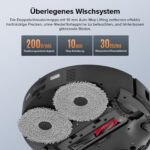 roborock Qrevo Edge S5A Saugroboter mit Wischfunktion – 18.500 Pa Saugkraft & 75°C Heisswasser-Reinigung – Bild 7