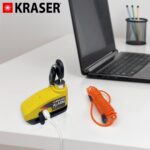 KRASER KR7Y Motorrad-Bremsscheibenschloss mit 110 dB Alarm – Wiederaufladbar – Bild 8