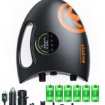 OutdoorMaster Shark 2S 88,8Wh SUP Pumpe – Elektrische Akku-Pumpe für 6 Boards mit Auto-Off