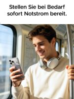 UGREEN MagFlow Air 5000mAh Powerbank – Qi2 15W kabelloses Laden für iPhone – Bild 3