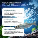 Omega 3 Kapseln 400er – 1000mg Fischöl mit EPA & DHA – 1+ Jahr Vorrat – Bild 8