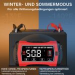 Haisito 16A Intelligentes Autobatterieladegerät – 6V/12V/24V für Blei-Säure & LiFePO4 – Bild 6