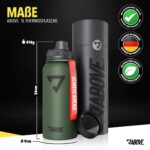 ABOVE. Isolierflasche 1L Edelstahl – Thermosflasche 12H heiss & 24H kalt – Bild 2