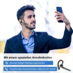 Boytond Bluetooth 6.1 In-Ear Headset mit CVC8.0 Noise Cancelling – 100h Akku für Business – Bild 3