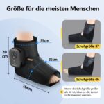 Comfytemp Kabelloses Fussmassgegerät mit Luftkompression & Heizfunktion – Entspannung für beide Füsse – Bild 4