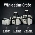 five dots Kühltasche 30L – 24h Kühlung für Arbeit, Auto & Picknick – Bild 3
