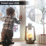 8er Set Abschliessbare Fenstergriffe KIDINIX – Kindersicherung & Einbruchschutz mit 16 Schlüsseln – Bild 6