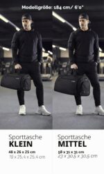 Fitgriff® Sporttasche mit Schuhfach & Nassfach – Multifunktionale Trainingstasche für Damen & Herren – Bild 3