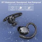 sprtoybat Bluetooth 5.4 Sport-Kopfhörer mit ENC – 68h Akku & IP7 Wasserdicht – Bild 8