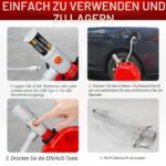 Elektrische Benzinpumpe 3.2 GPM mit Auto-Stop – Dual-Strom USB-C/AA für Kanister – Bild 2