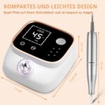 Youtelit Elektrische Nagelfeile 45000 U/Min mit LCD-Display – Profi-Nagelfräser für Gel & Acryl – Bild 5