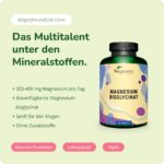 Magnesium Bisglycinat 400 mg – Hochdosierte Kapseln für Energie & Nervensystem – Bild 2