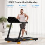 UMAY Klappbares Laufband mit 15% Steigung & 3.0PS Motor – Heimtraining für effektives Cardio – Bild 5