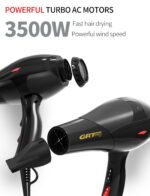 GRT PRO 3500W Ionen-Haartrockner mit Keramiktechnologie – Profi-Styling für Salon & Zuhause – Bild 2