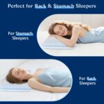 Iwacool Orthopädisches Kühlkissen 40x60 – Memory Foam für Bauch- & Rückenschläfer – Bild 3